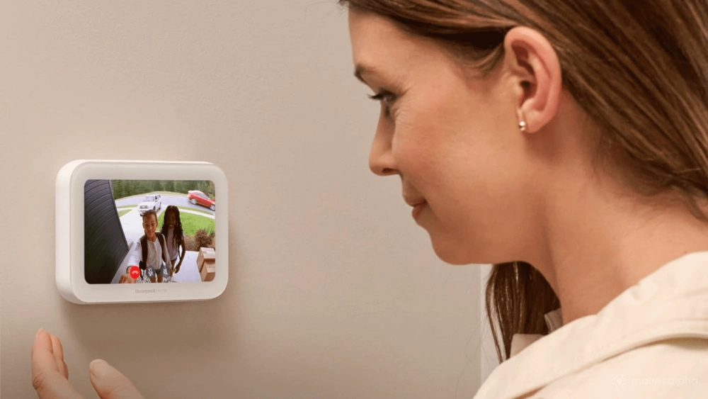 Honeywell home x86 smart thermostat doorbell lifestyle