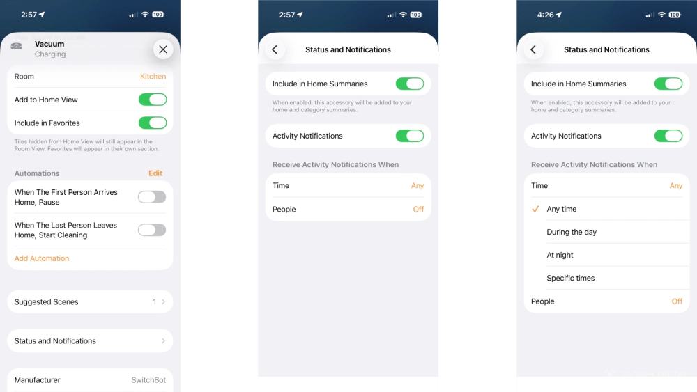How to adjust vacuum notifications apple home ios26 steps How to adjust vacuum notifications apple home ios26 steps