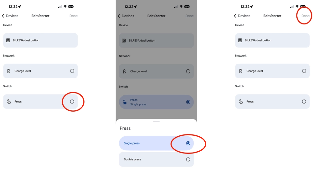 How to create button actions google home steps 3