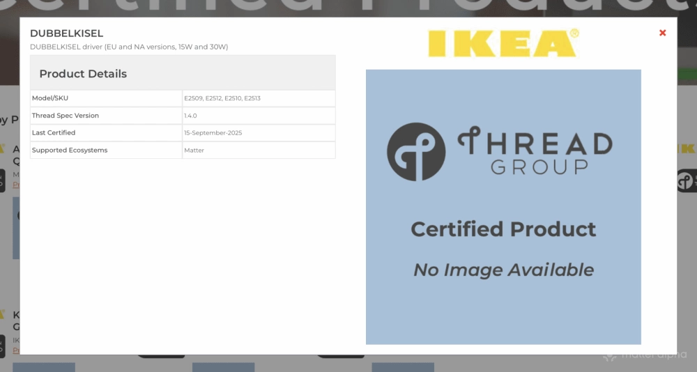 Ikea dubbelkisel driver eu and na versions 15w and 30w