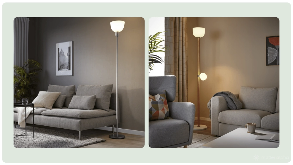 Ikea lamp guide floorlamp