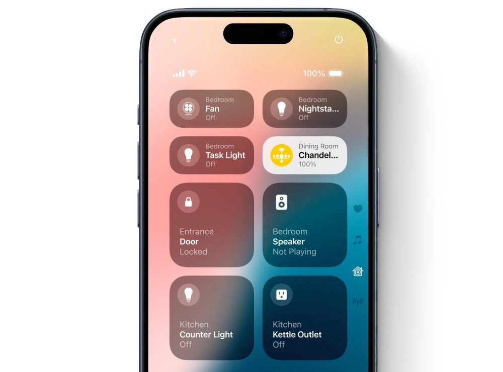 Ios 18 apple home control center Ios 18 apple home control center