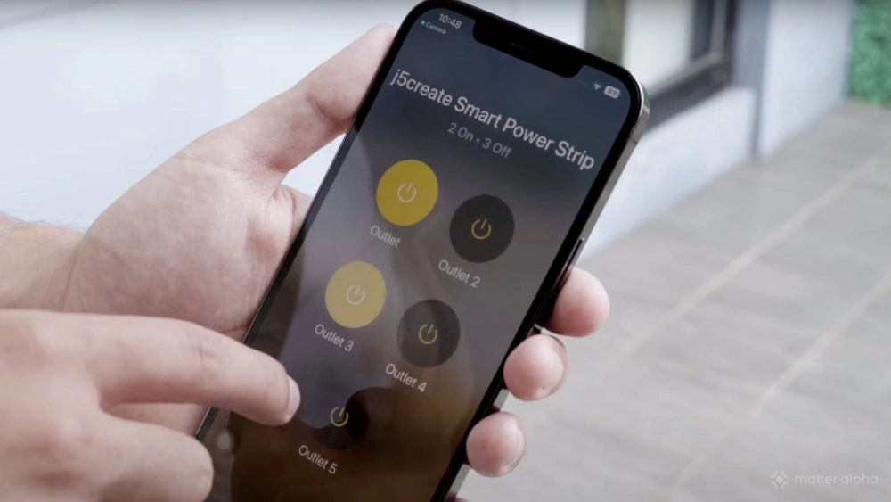 J5create smart plug power strip apple home