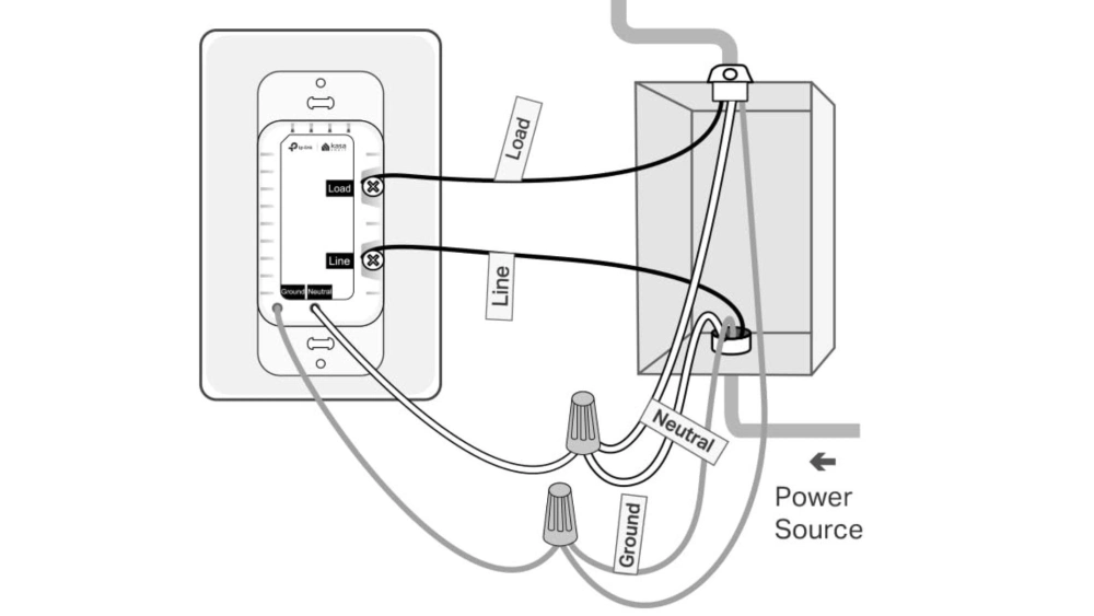 Kasa matter smart dimmer switch wiring lifestyle