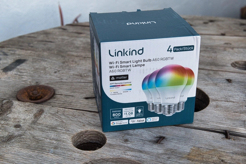 Linking a19 smart bulb review box