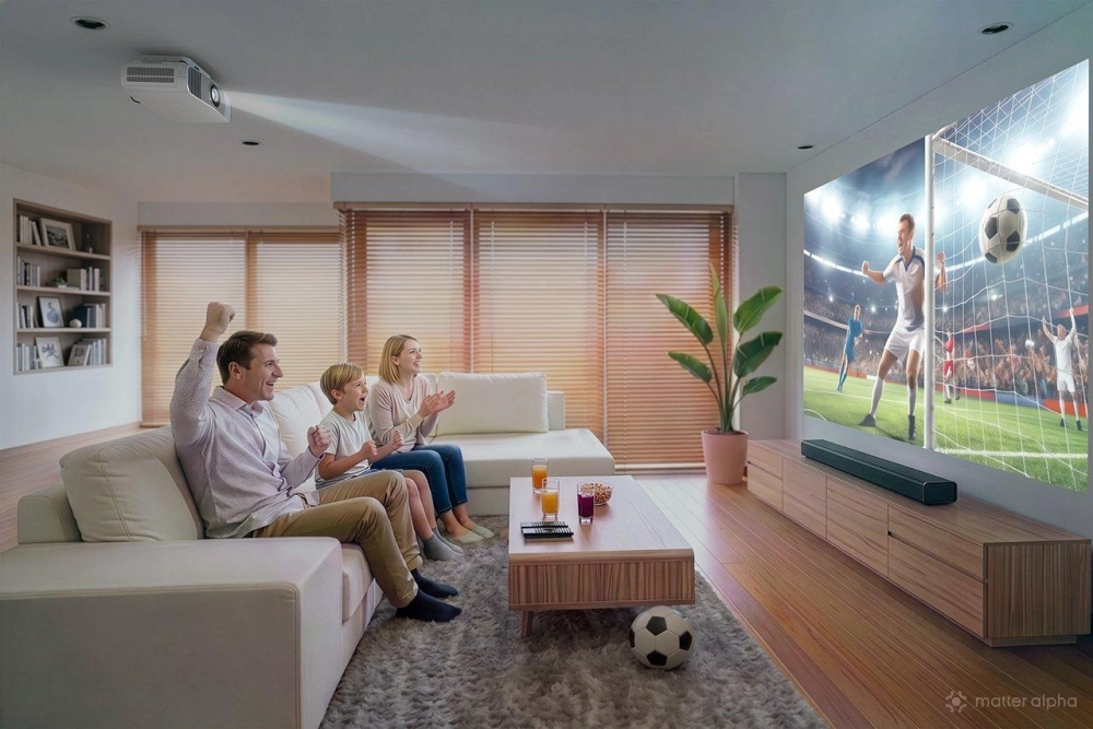 Ls6000 scene livingroom with person