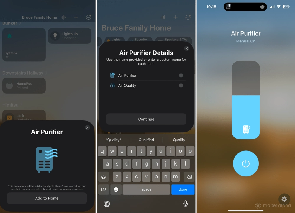 Ma air purifier screenshots Ma air purifier screenshots