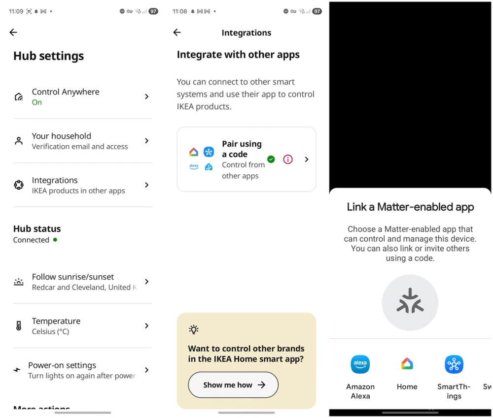 Add IKEA Dirigera to another smart home platform