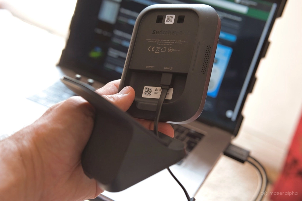 Matter pairing code switchbot hub