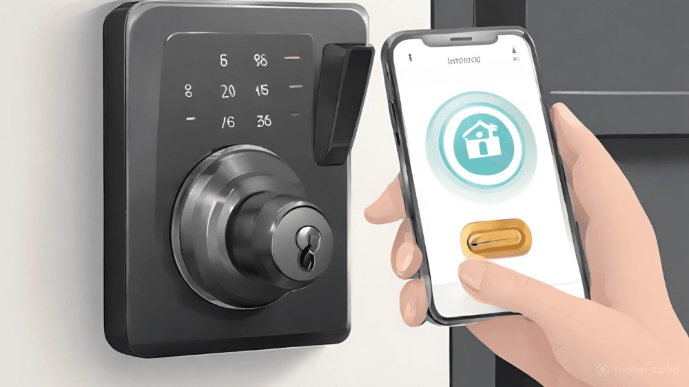 Matter smart home smart lock