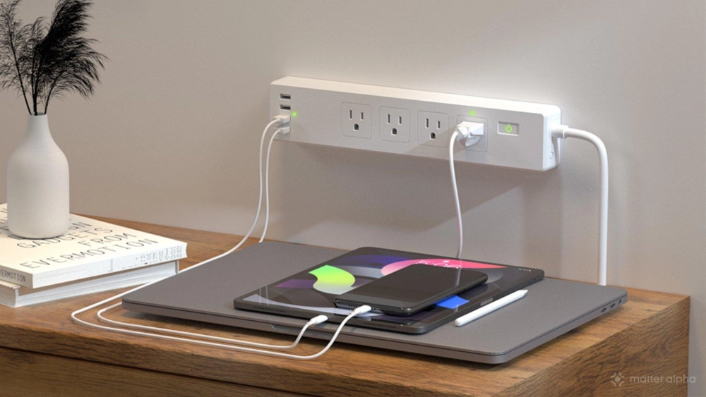 Meross smart power strip lifestyle 2