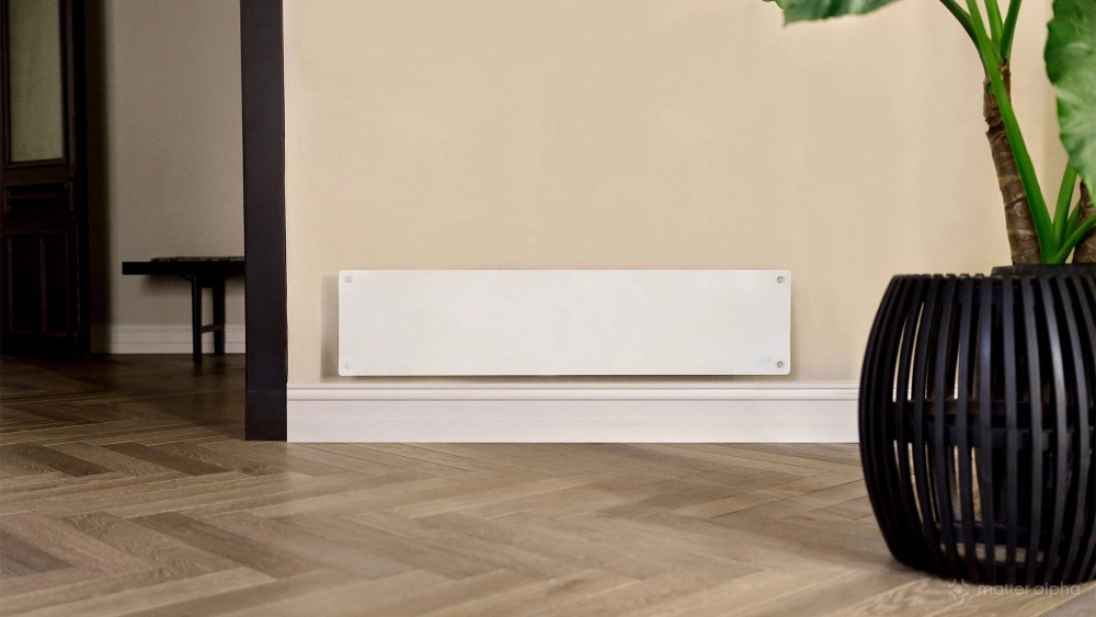 Mill glass wifi panel heater low lifestyle Mill glass wifi panel heater low lifestyle