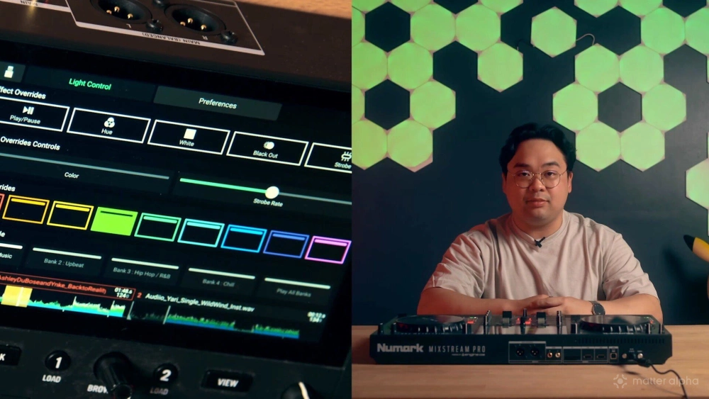 Nanoleaf dj integration