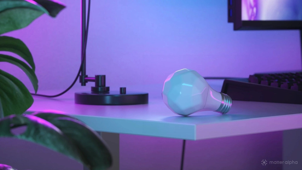 Nanoleaf essentials matter light bulb lifestyle Nanoleaf essentials matter light bulb lifestyle