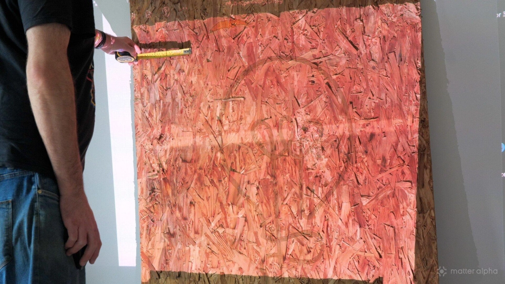 Neon rope projection