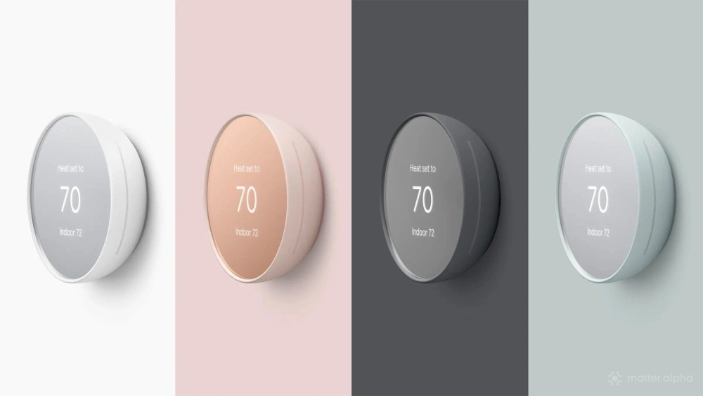 Nest thermostat 2020 colors lifestyle