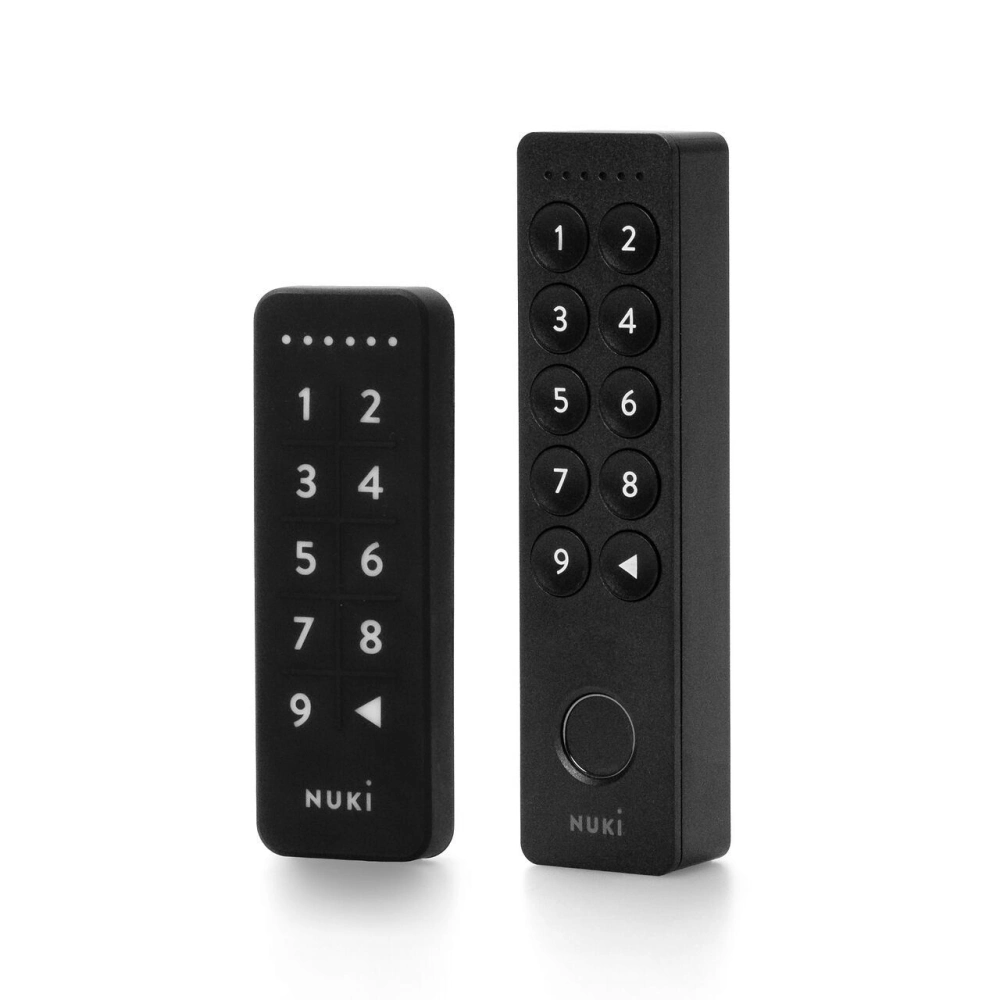 Nuki keypad and nuki keypad 2 with fingerprint sensor
