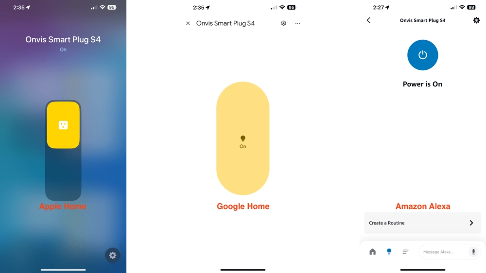Onvis s4 smart plug review controls