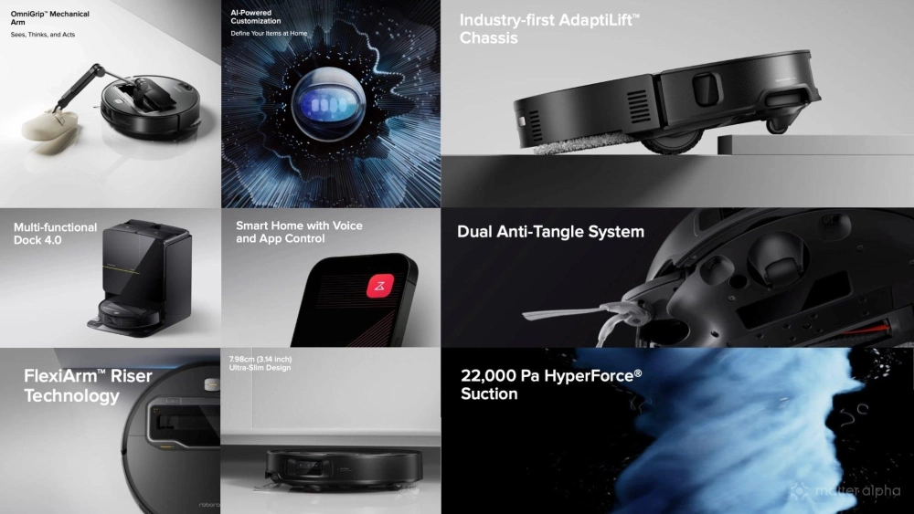 Roborock saros z70 features bento