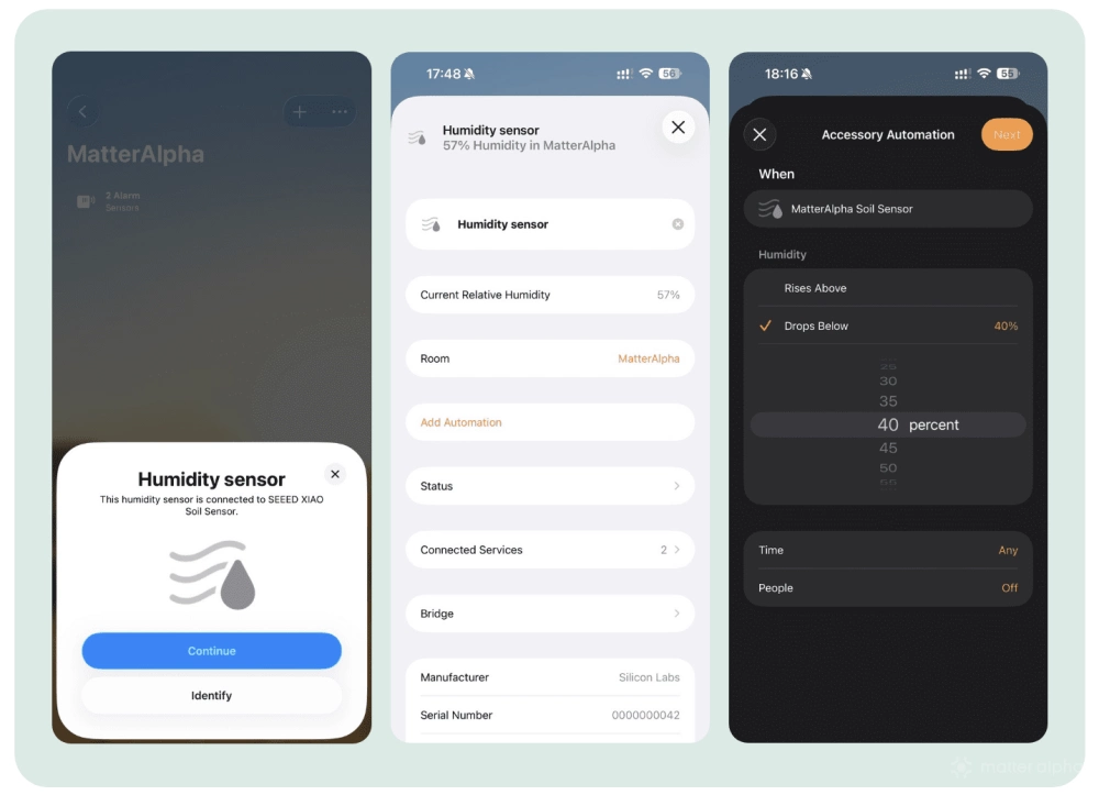 Seeed soil sensor apple Seeed soil sensor apple