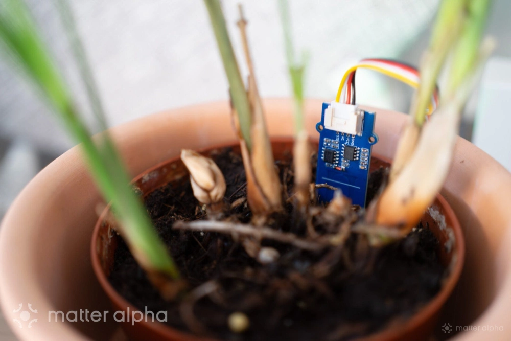 Seeed soil sensor mg24 3