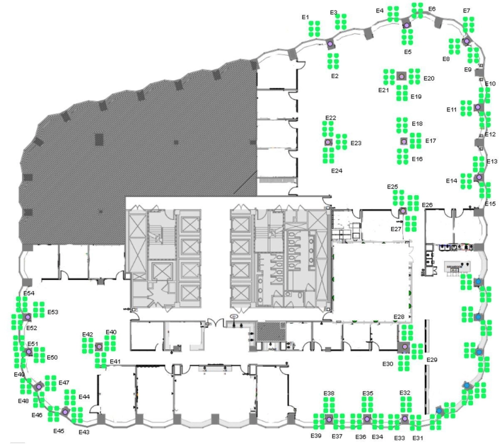 Silicon labs matter test network node map 2