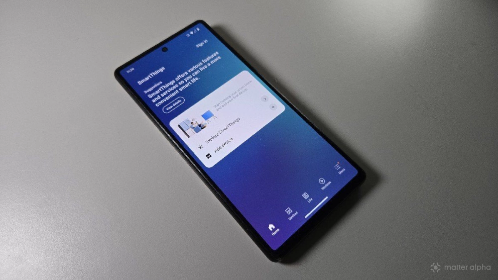 Smartthings on a google pixel 6