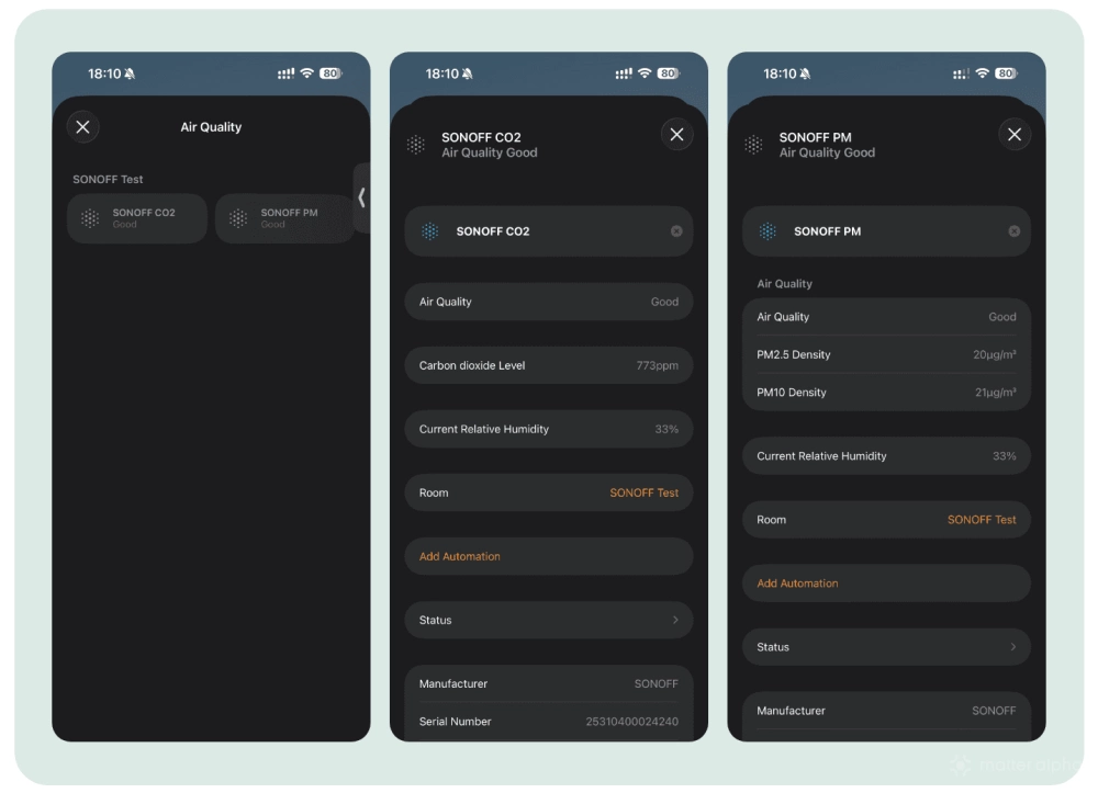 Sonoff 08 07 aqm apple