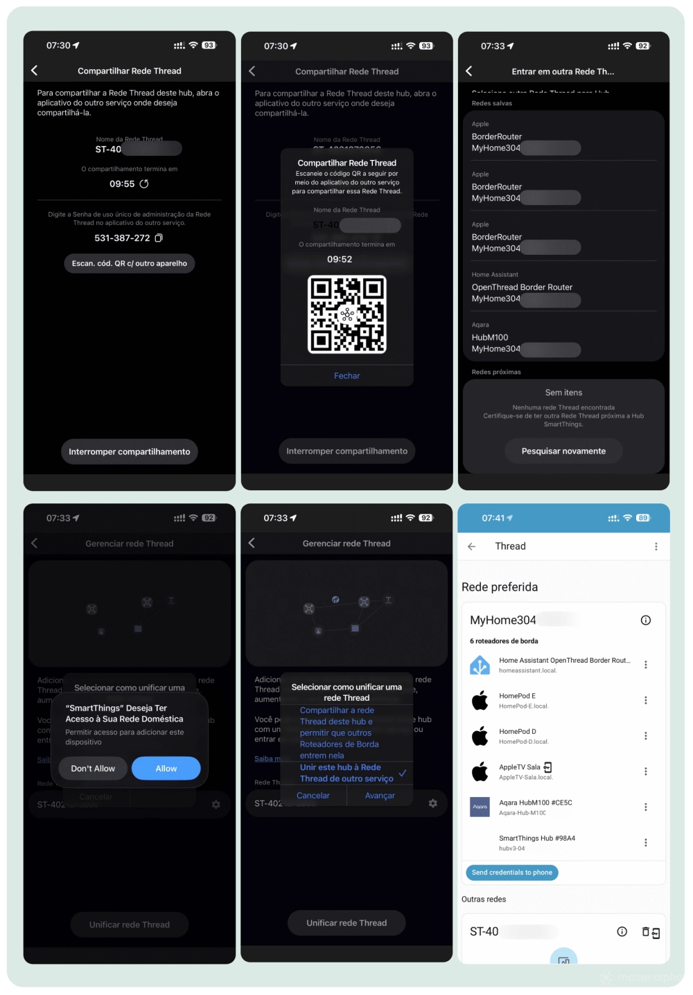 St thread credential sharing