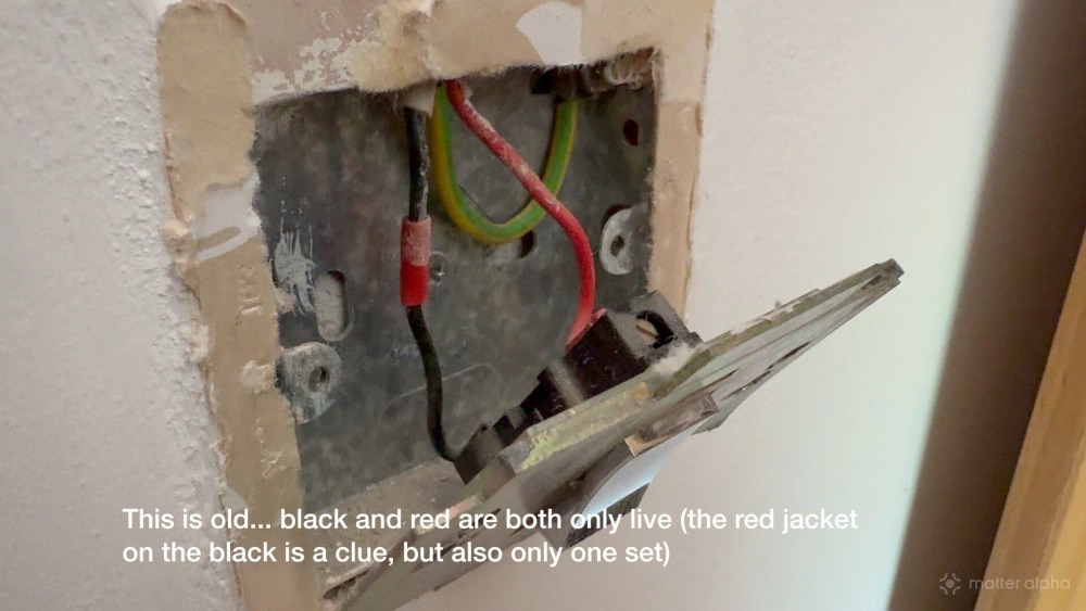 Switch example no neutral Switch example no neutral