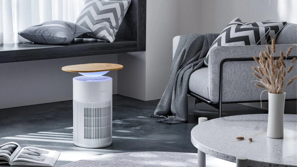Switchbot air purifier table lifestyle Switchbot air purifier table lifestyle