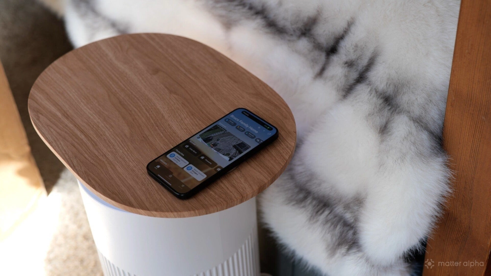 Switchbot air purifier table review table