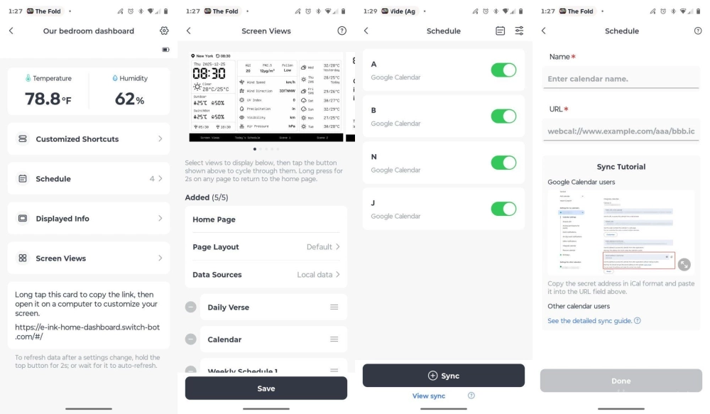 Switchbot android app displaying switchbot home dashboard controls Switchbot android app displaying switchbot home dashboard controls
