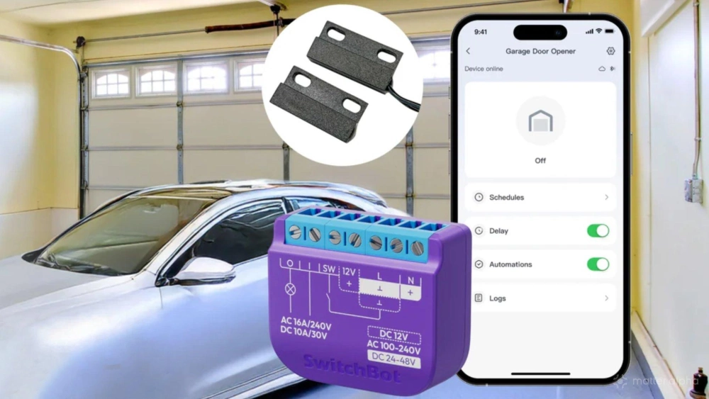 Switchbot matter garage door opener lifestyle 2