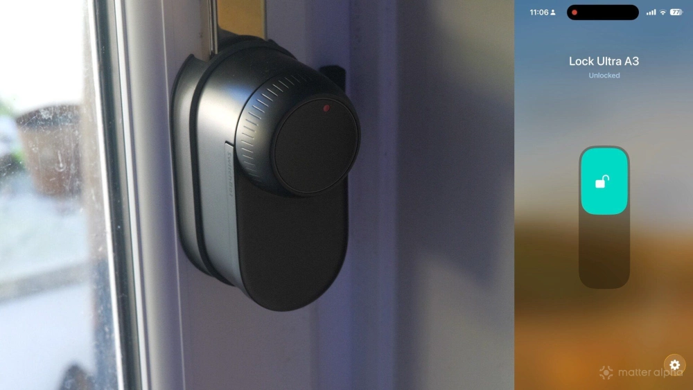Switchbot video doorbell lock ultra matter integration