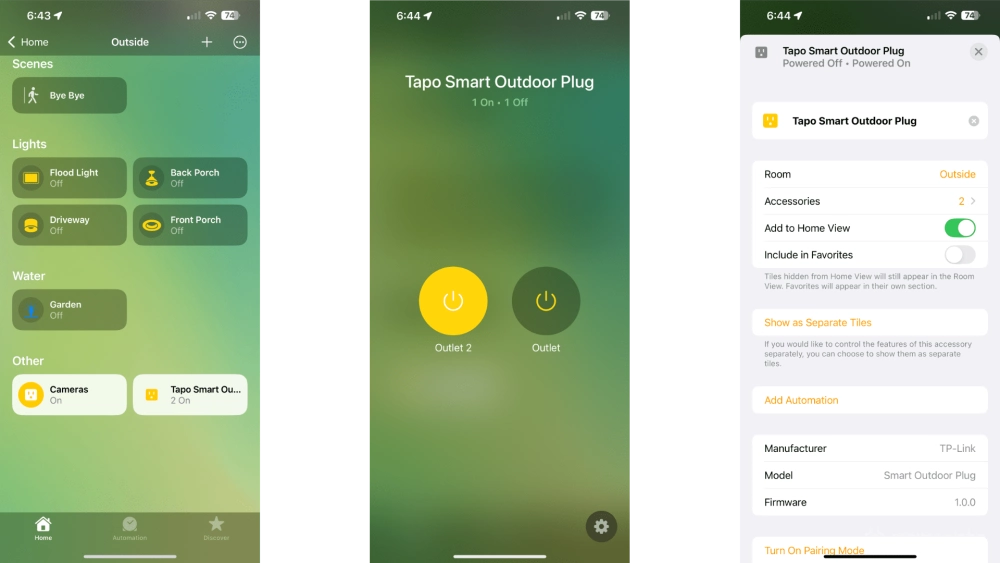 Tapo outdoor smart plug review apple home app