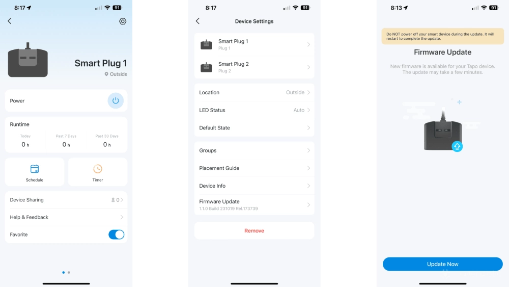 Tapo outdoor smart plug review tapo app