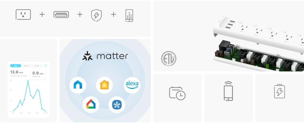 Tapo p316m smart power strip bento 1746740283