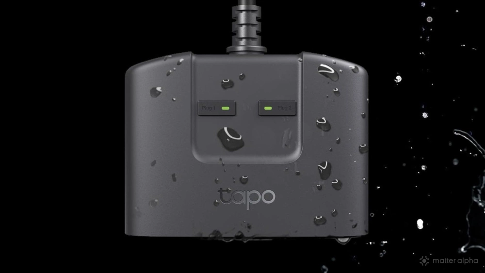 Tapo p400m outdoor smart plug lifestyle