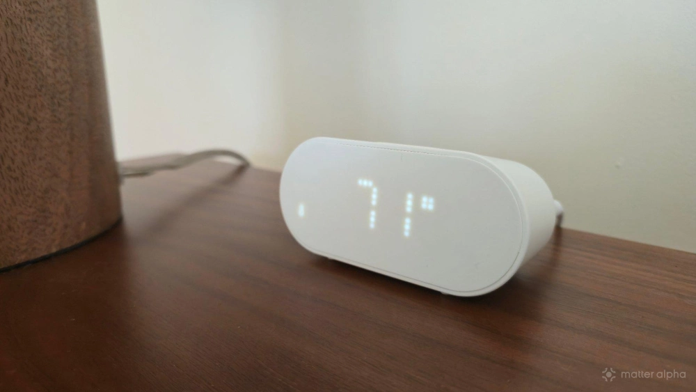 Temperature on an ikea alpstuga air quality monitor Temperature on an ikea alpstuga air quality monitor