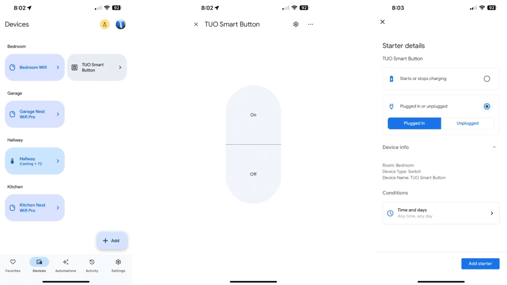 Tuo smart button review google home app
