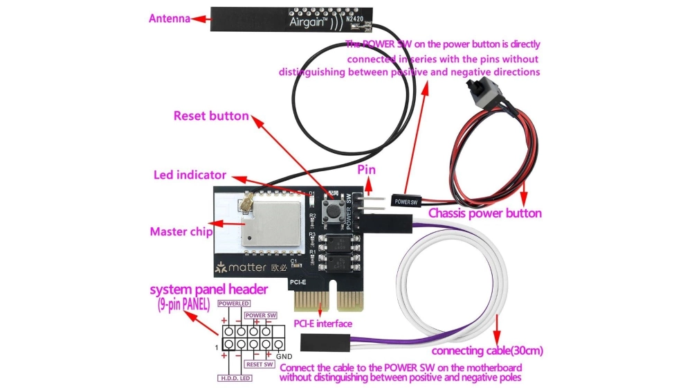 Voljupel m1 wireless remote desktop switch details