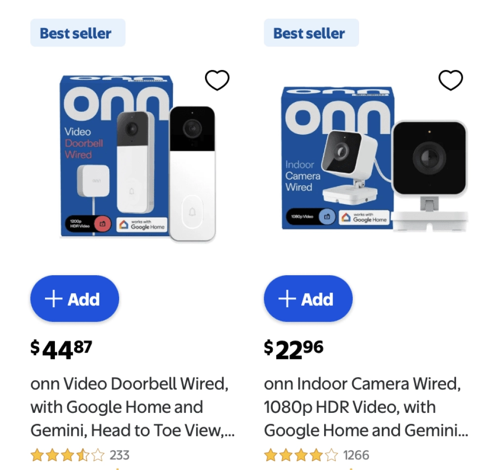 Walmart onn google cameras Walmart onn google cameras