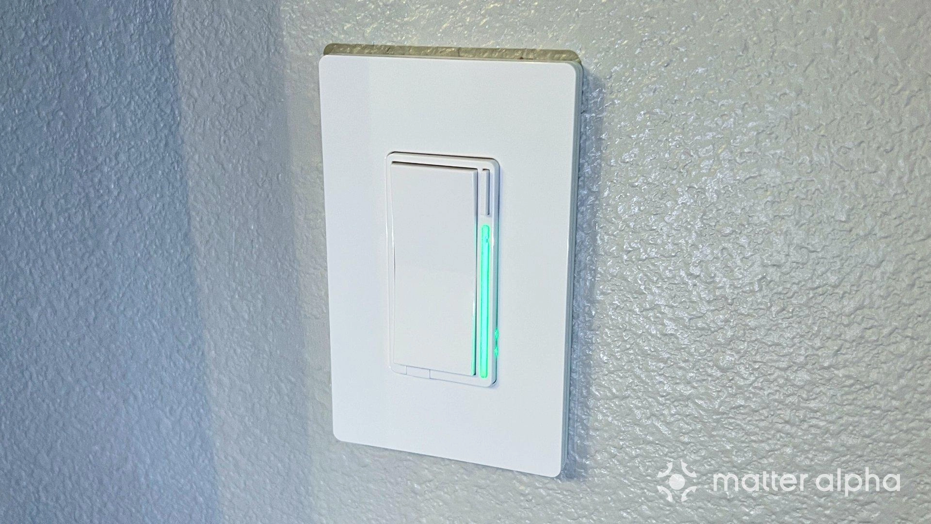 Inovelli white series smart dimmer review installed