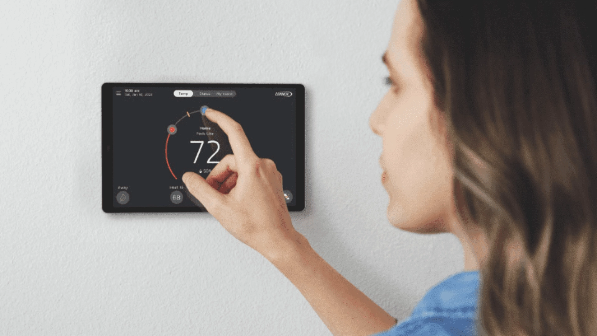 Lennox s40 smart thermostat featured