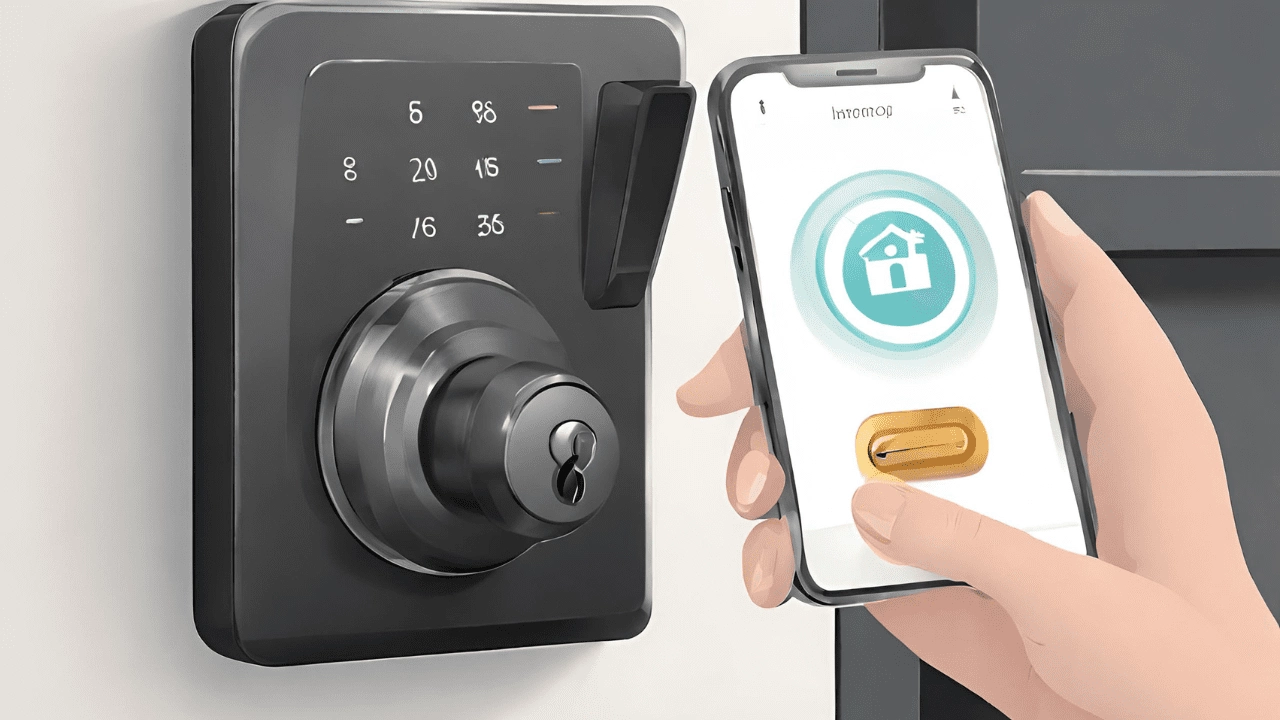 Bluetooth shop door lock