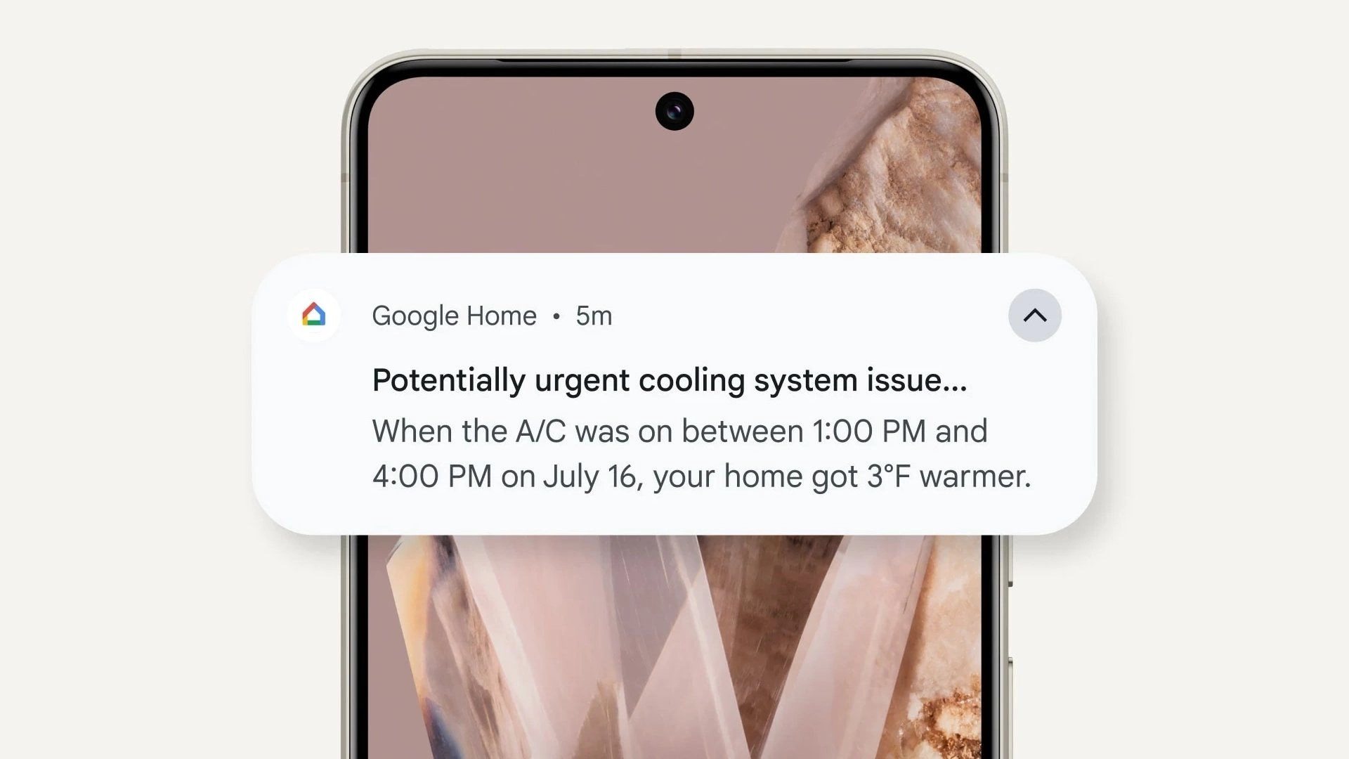 Nest thermostat google home system monitoring notification lifestyle