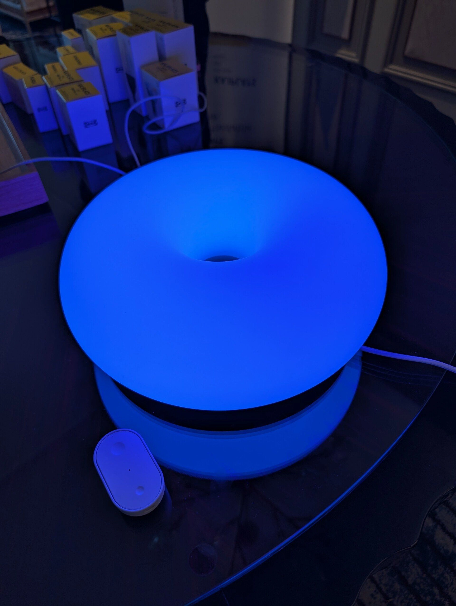 Varmblixt smart donut lamp