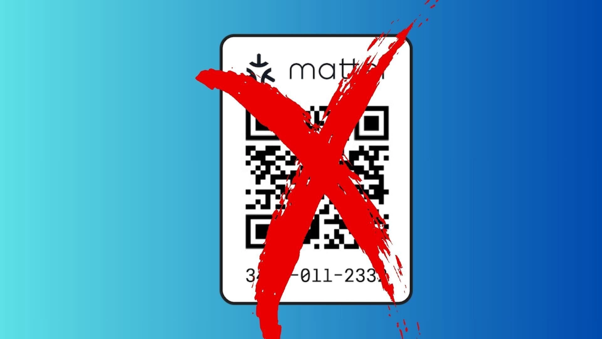 What to do if you rsquo ve lost your matter pairing code 1