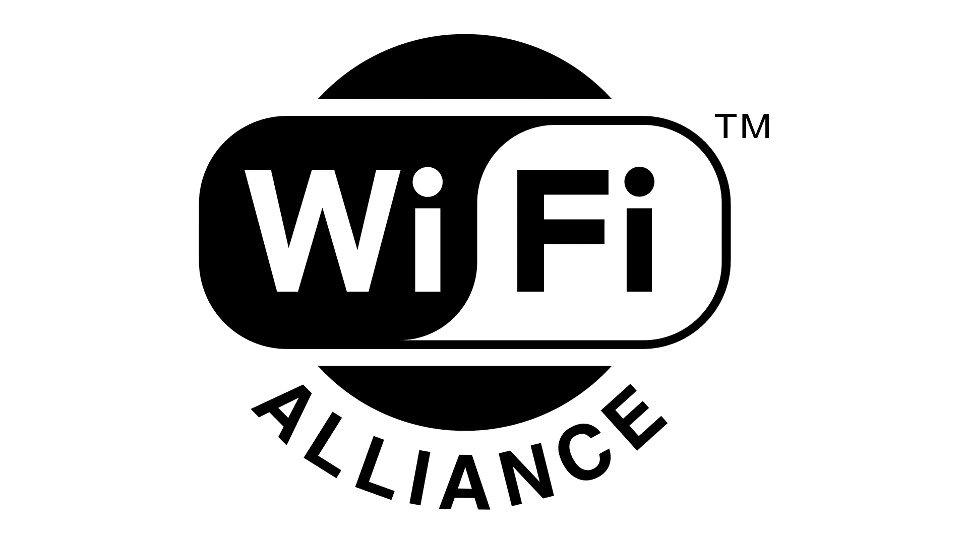 Wi-fi alliance logo with white background